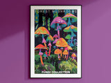 Mushroom Prints, Mushroom Poster, Mushroom Illustrations, Mushroom Decor, Botanical Prints, Vintage Mushroom, Mushroom Wall Art, Retro Art