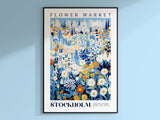 Stockholms blomstermarked plakat