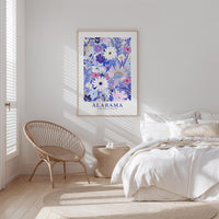 Alabama Flower Art Print