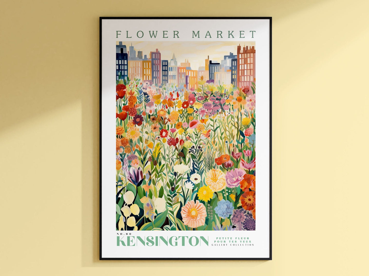 Kensington Flower Market Print