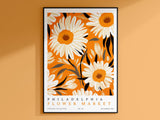 Philadelphia Flower Market Poster