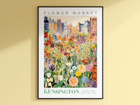 Kensington Flower Market plakat