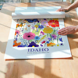 Idaho Flower Art Print
