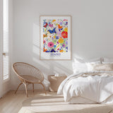 Idaho Flower Art Print