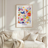 Idaho Flower Art Print