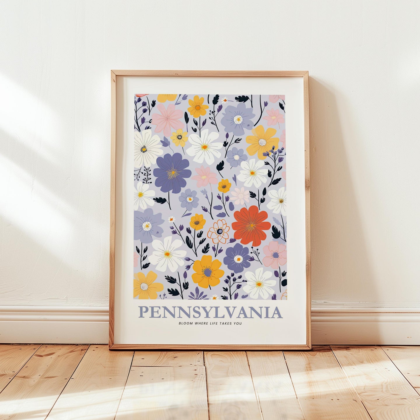 Pennsylvania Flower Art Print