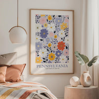 Pennsylvania Flower Art Print