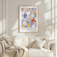 Pennsylvania Flower Art Print