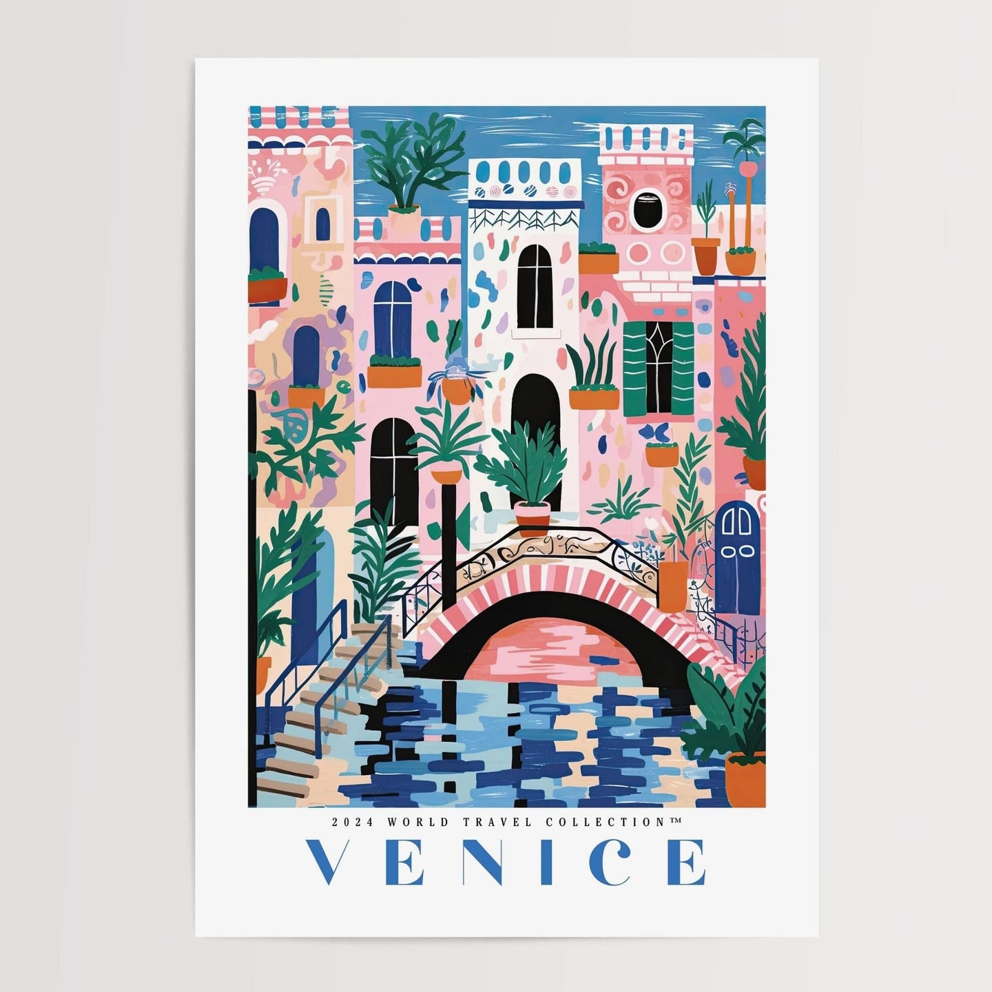 Venice Travel Poster