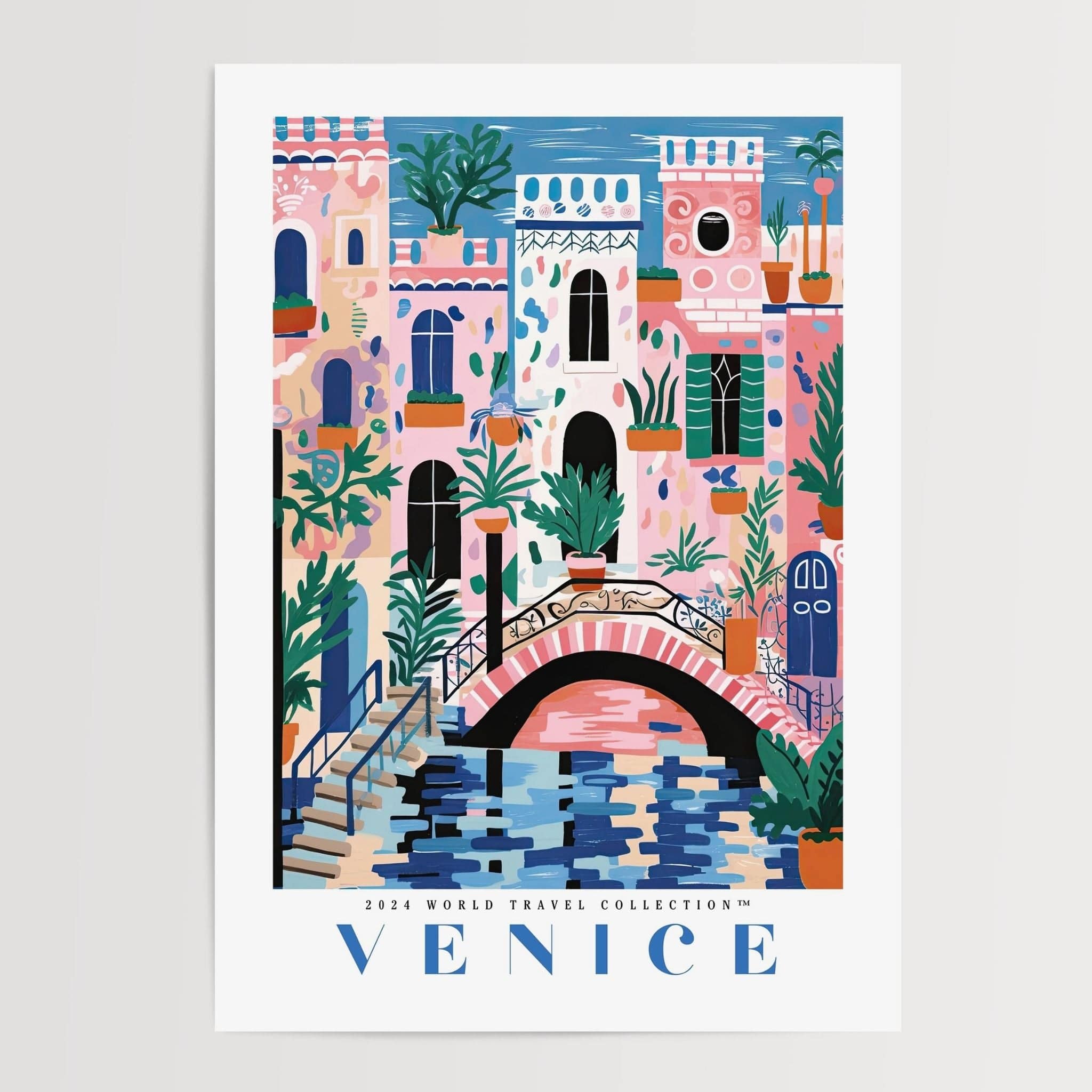 Venice Travel Poster