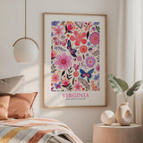 Virginia Flower Art Print