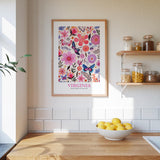 Virginia Flower Art Print