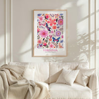 Virginia Flower Art Print