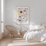 Washington Flower Art Print