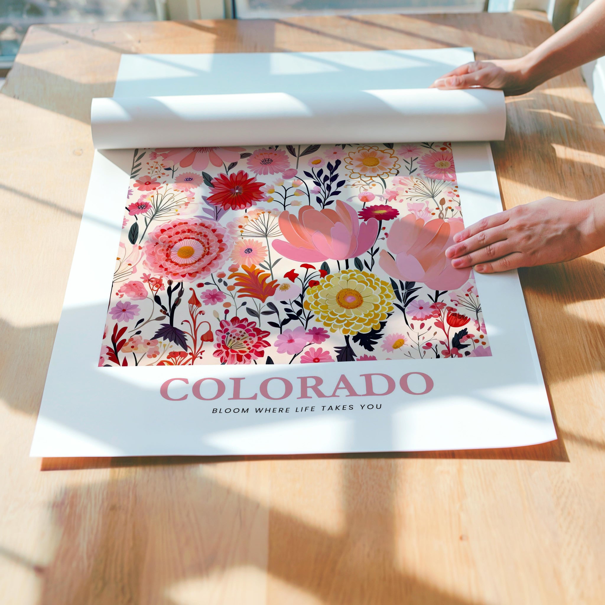 Colorado Flower Art Print