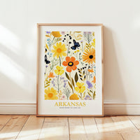 Arkansas Flower Art Print
