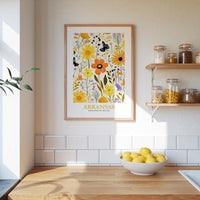 Arkansas Flower Art Print