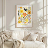 Arkansas Flower Art Print