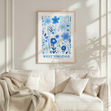 West Virginia Flower Art Print