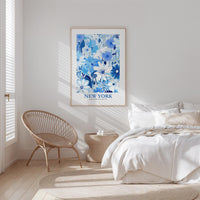 New York Flower Art Print