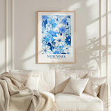 New York Flower Art Print