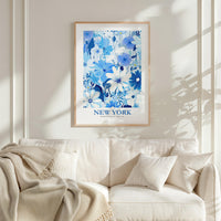 New York Flower Art Print