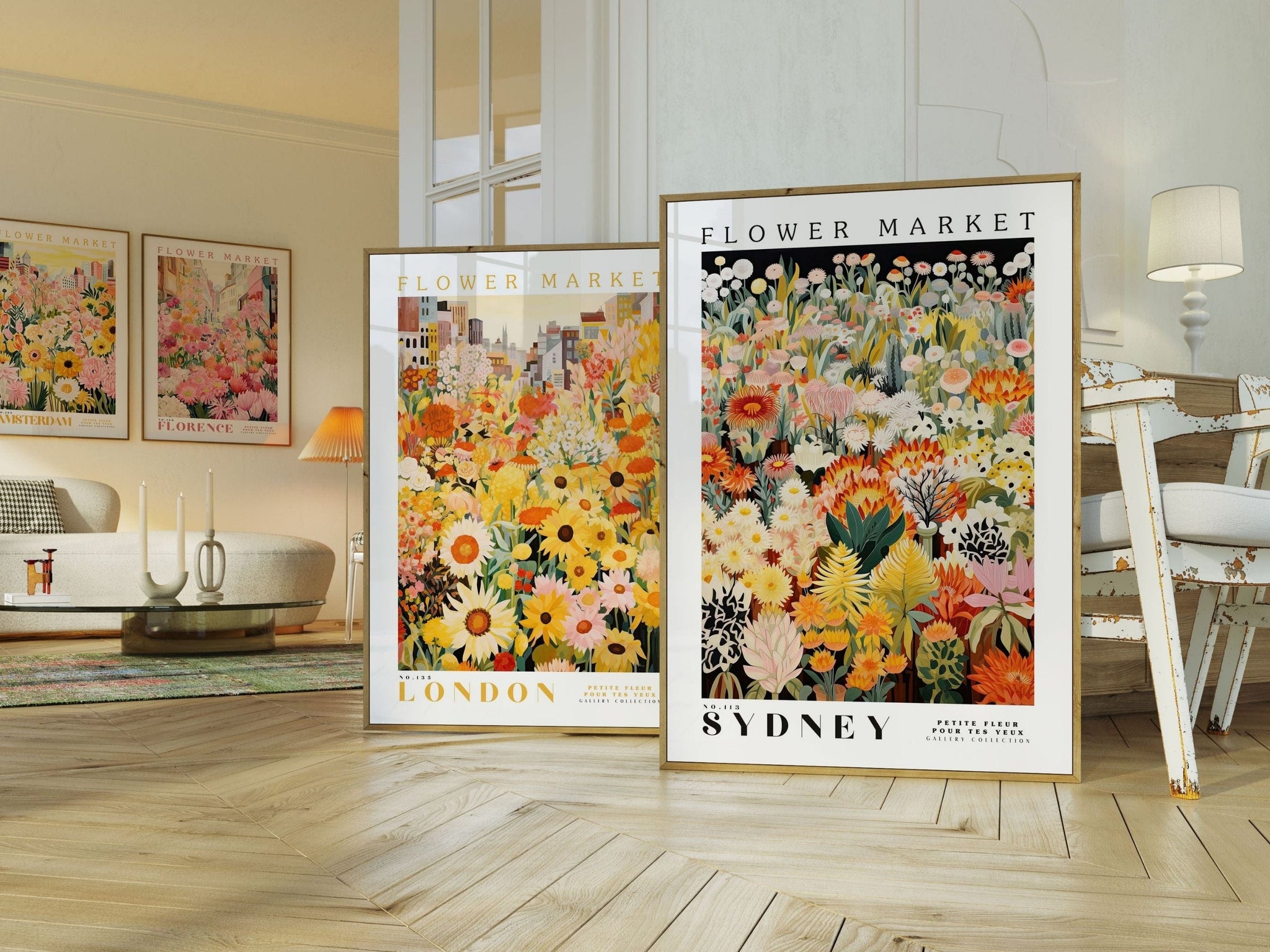 Sydney Flower Market Poster