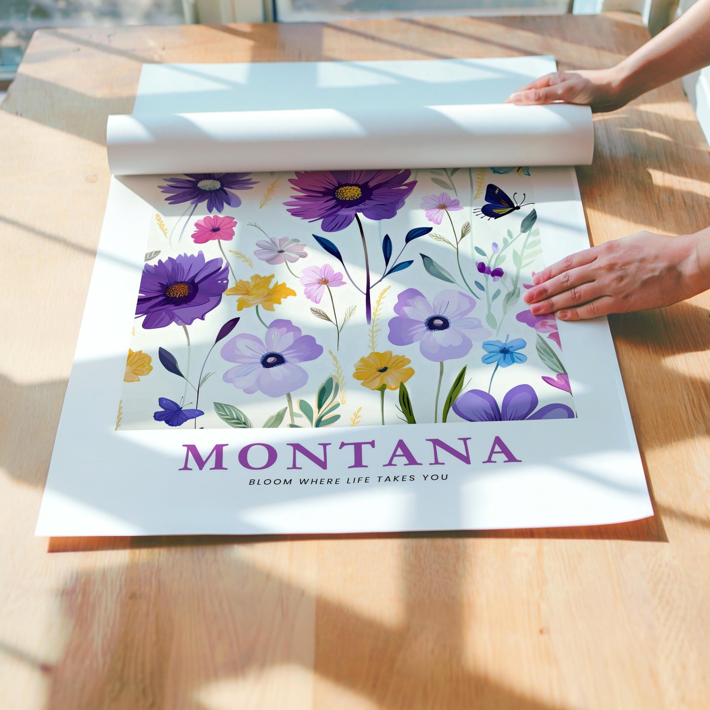 Montana Flower Art Print