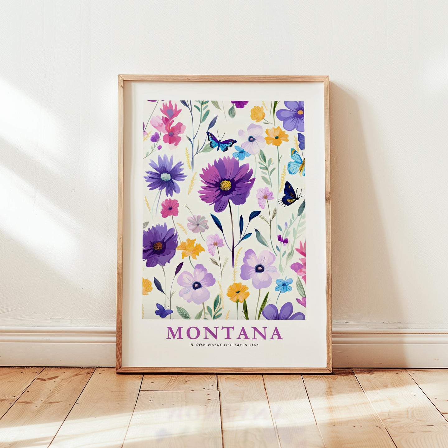 Montana Flower Art Print