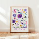 Montana Flower Art Print