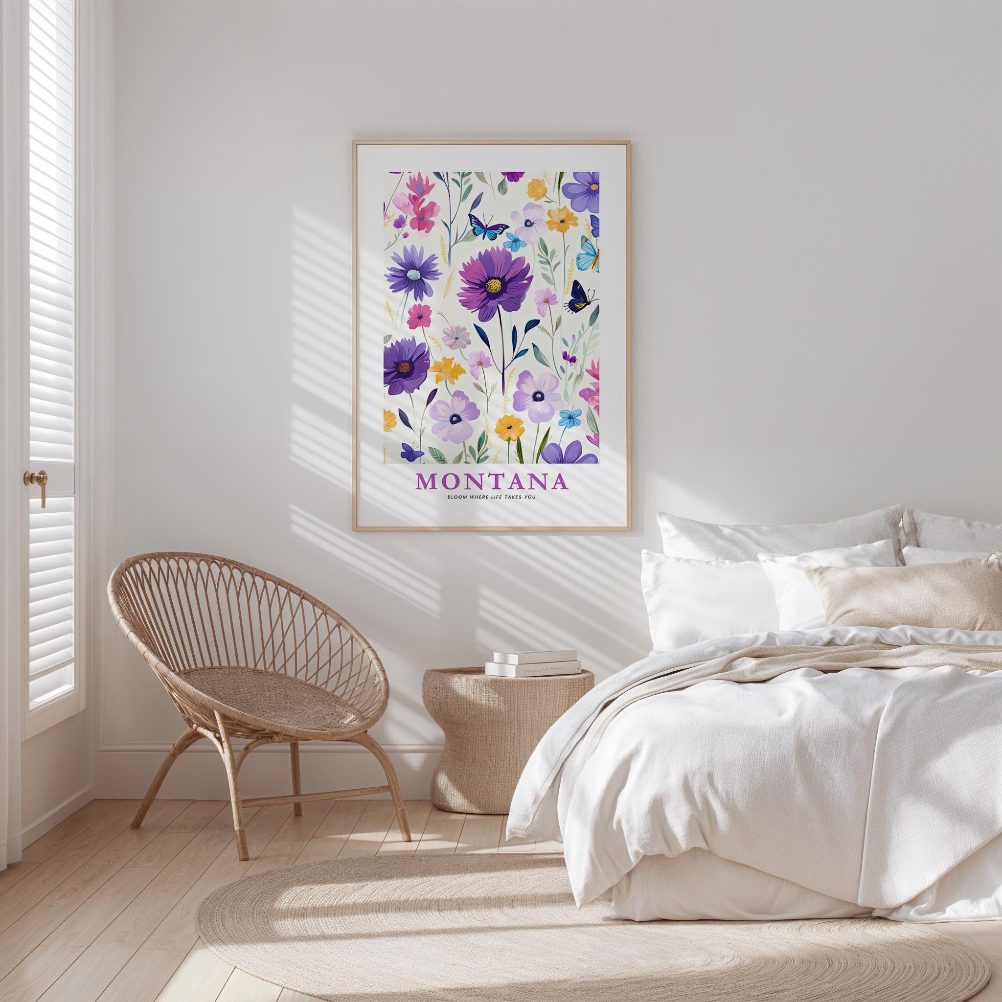Montana Flower Art Print