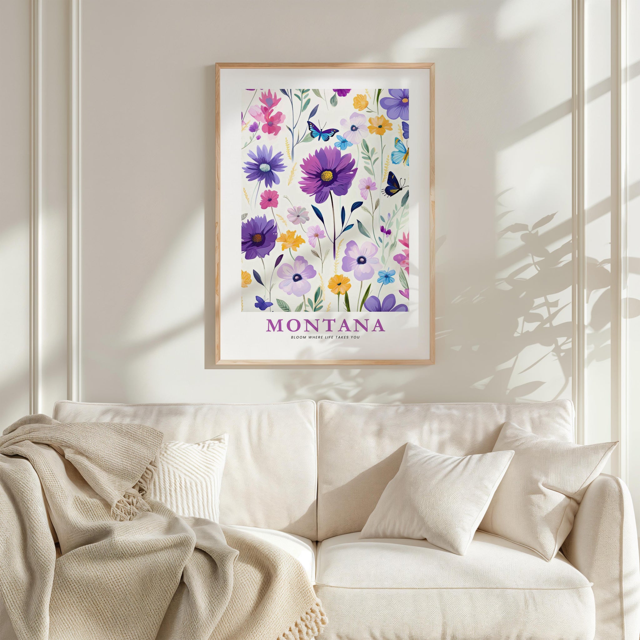 Montana Flower Art Print