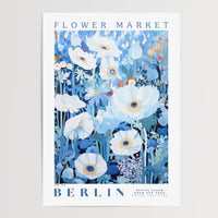 Berlin Flower Market Poster