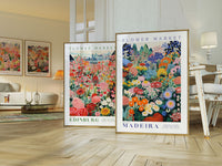 Pisa Flower Market Poster