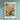 a flower market poster hangs on a wall
