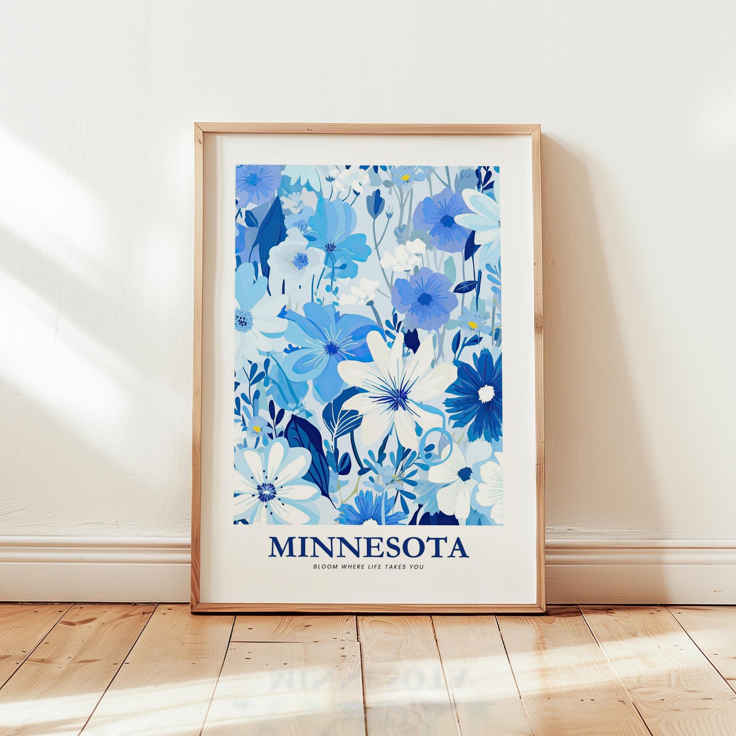 Minnesota Flower Art Print