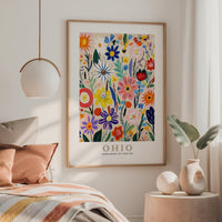 Ohio Flower Art Print