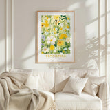 Tennessee Flower Art Print