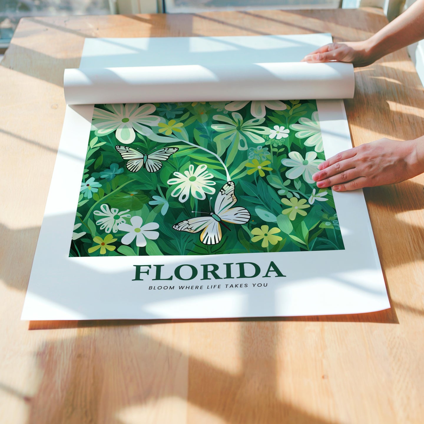 Florida Flower Art Print