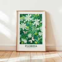 Florida Flower Art Print