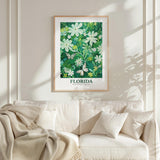 Florida Flower Art Print