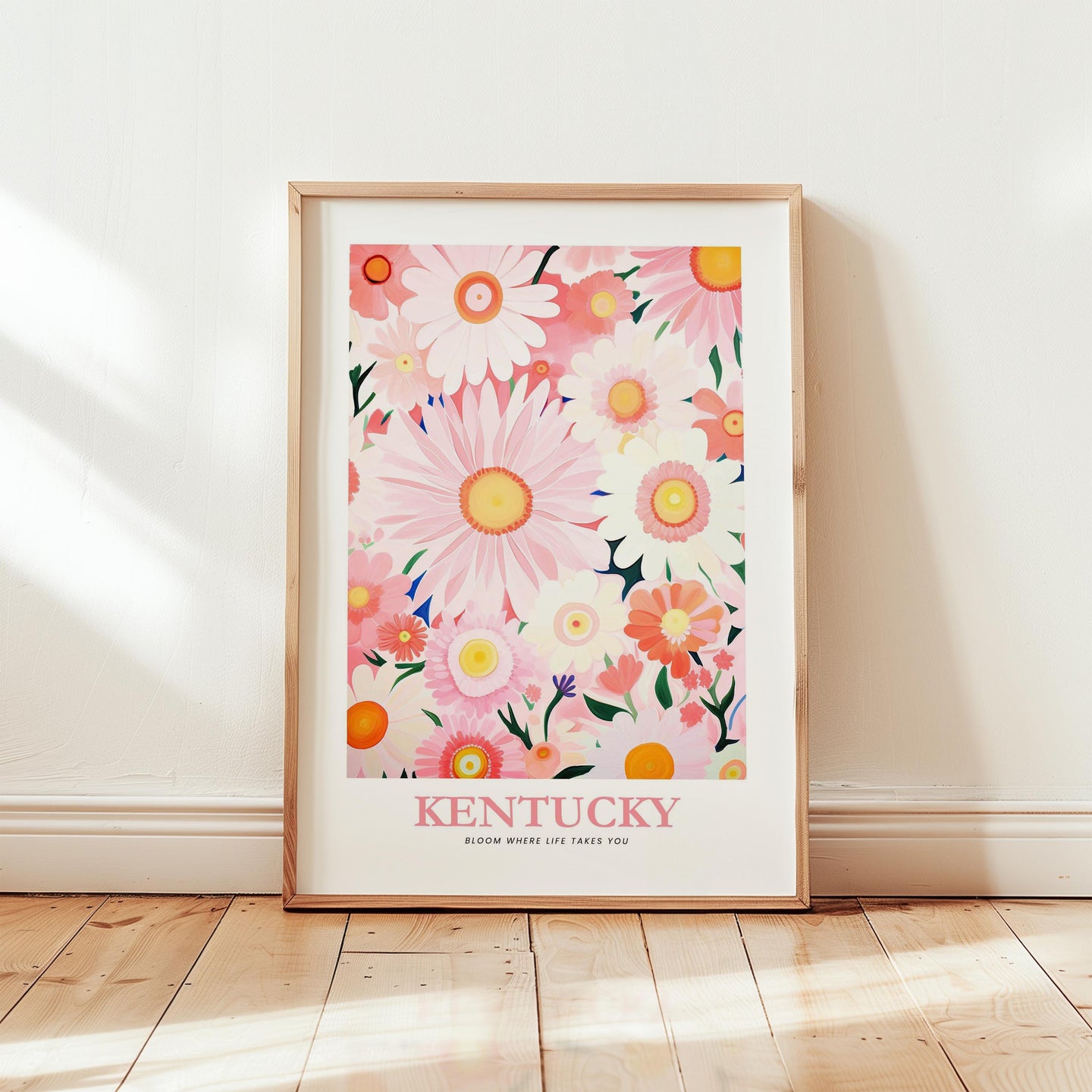 Kentucky Flower Art Print