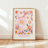 Kentucky Flower Art Print