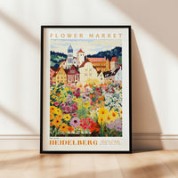 a picture of a flower market in the middle of a room