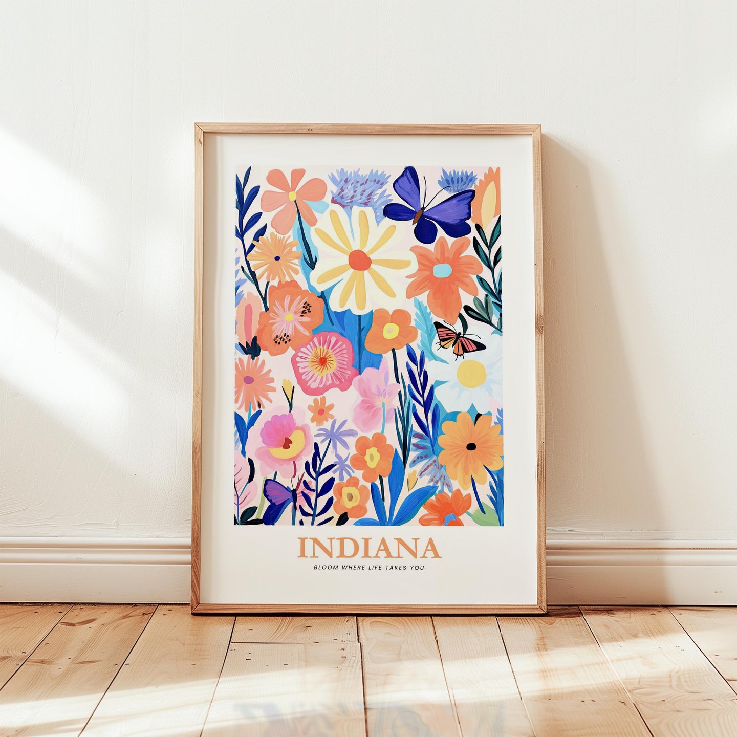 Indiana Flower Art Print
