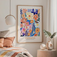 Indiana Flower Art Print