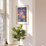 a potted plant sitting on top of a wooden table