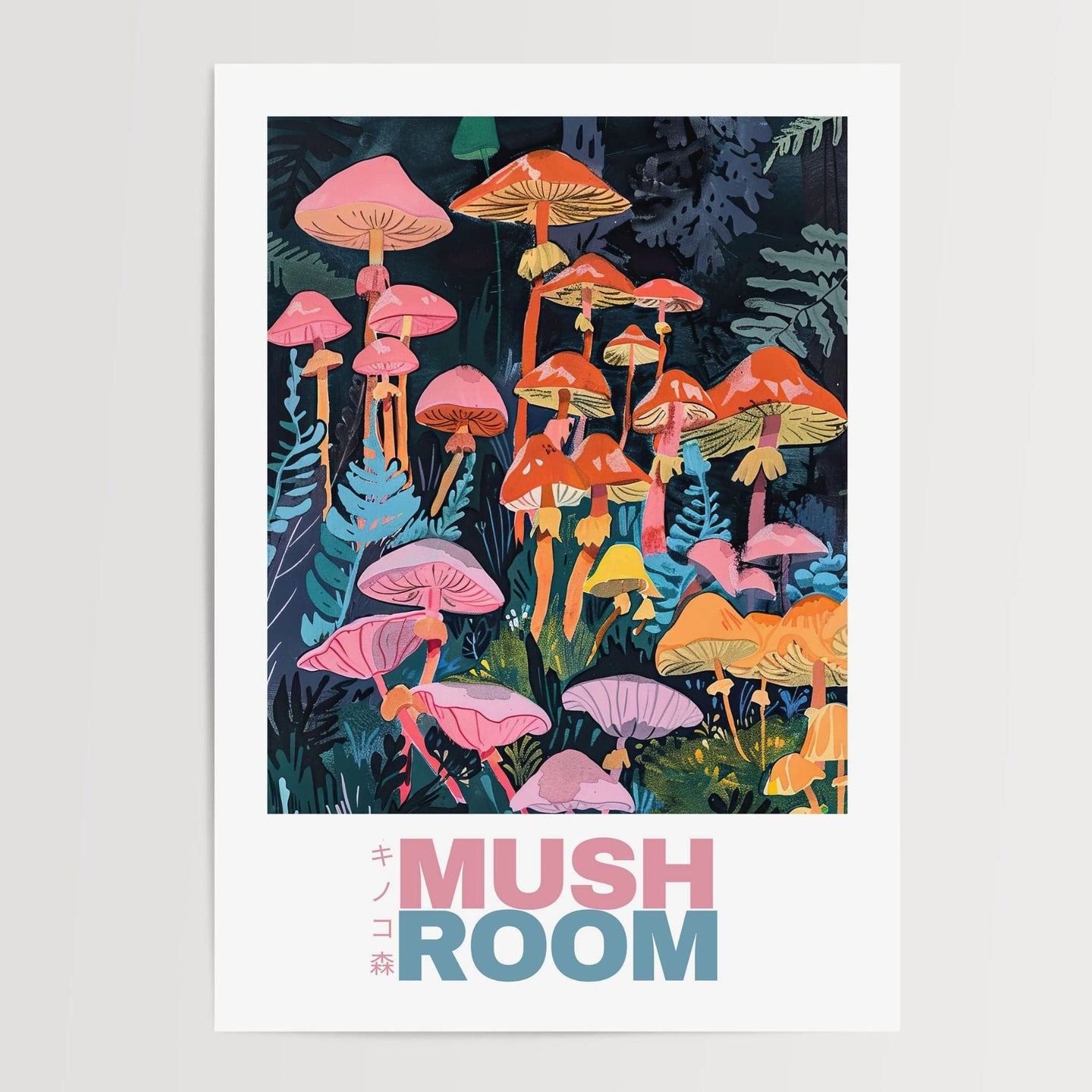 Mushroom Poster