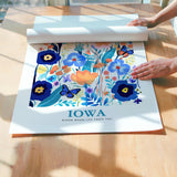 Iowa Flower Art Print