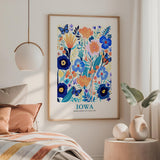 Iowa Flower Art Print